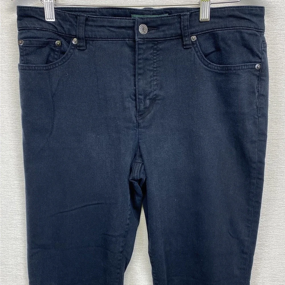 Lauren‎ Ralph Lauren Heritage Jeans Womens 10 Blue Straight Leg Stretch Denim